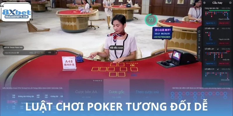Cung cấp luật chơi Poker đầy đủ và dễ hiểu cho người mới